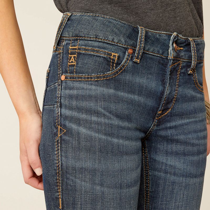 Ariat Perfect Rise Kallie Flare Jeans Florida Polska | ABDXCP-526