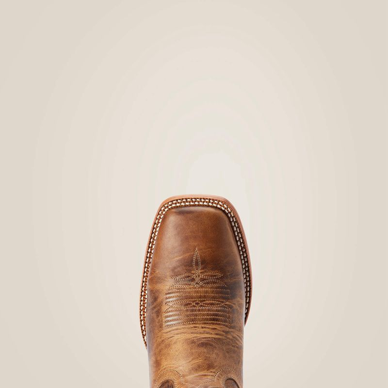 Ariat Point Ryder Western Boot Dry Creek Tan Polska | GZTUPK-061