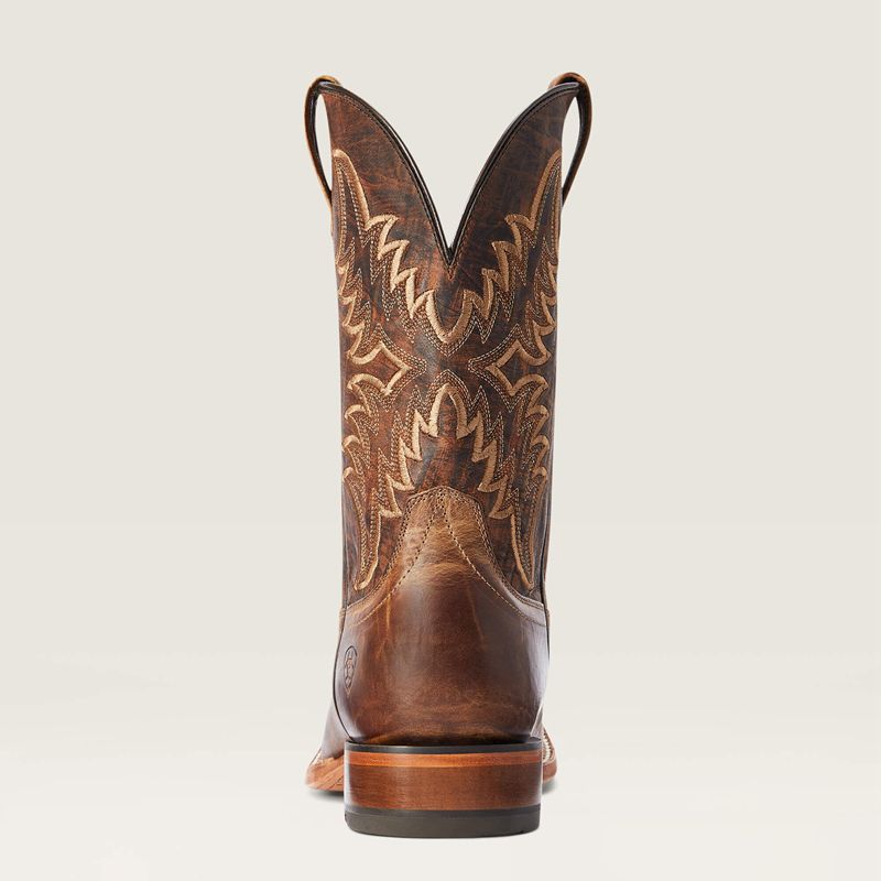 Ariat Point Ryder Western Boot Dry Creek Tan Polska | GZTUPK-061