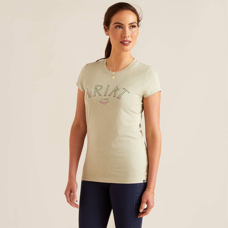 Ariat Posey T-Shirt Zielone Polska | BDWASY-562