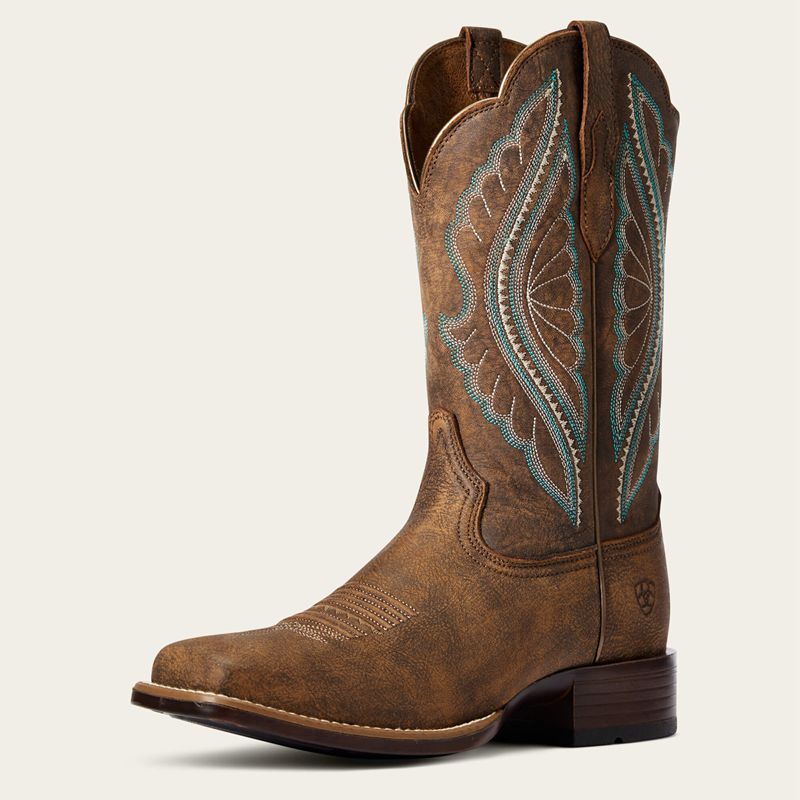 Ariat Primetime Western Boot Brązowe Polska | RULYDT-358