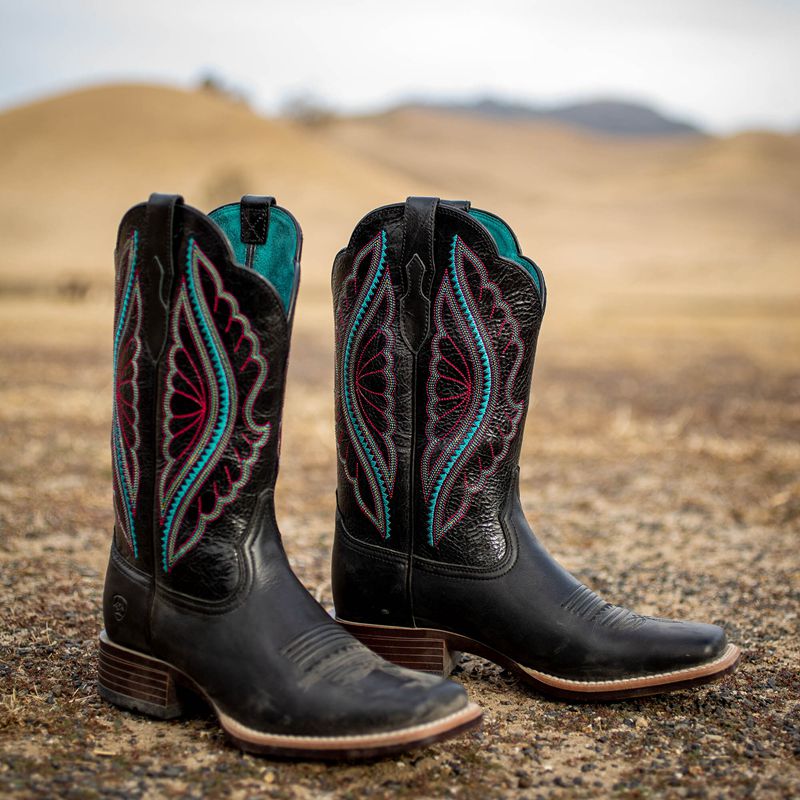 Ariat Primetime Western Boot Czarne Polska | JQIWNP-958