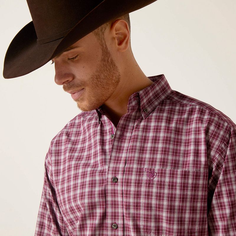 Ariat Pro Series Shepherd Classic Fit Shirt Białe Polska | IDPCMG-029