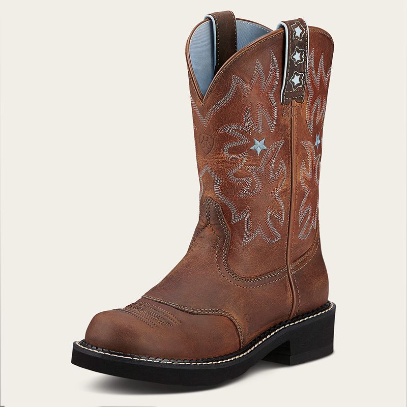 Ariat Probaby Western Boot Brązowe Polska | VQDMBG-516