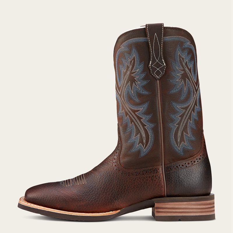 Ariat Quickdraw Western Boot Brązowe Polska | YRIBUW-578