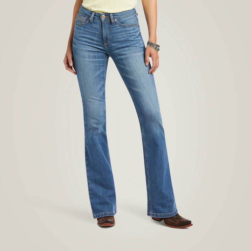 Ariat R.E.A.L. High Rise Daniela Boot Cut Tennessee Polska | CNSJGQ-372