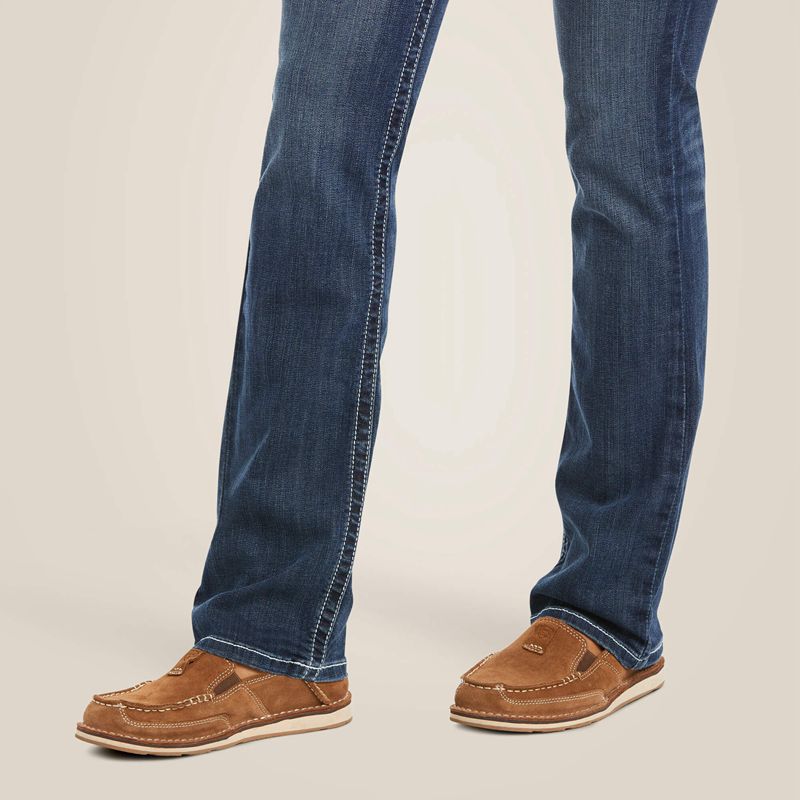 Ariat R.E.A.L. Mid Rise Stretch Ivy Stackable Straight Leg Jean Dresden Polska | TJPWKS-791