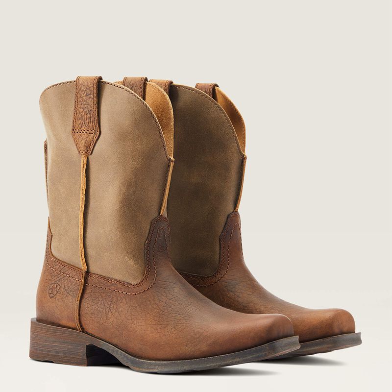 Ariat Rambler Western Boot Brązowe Polska | QSDCPR-534