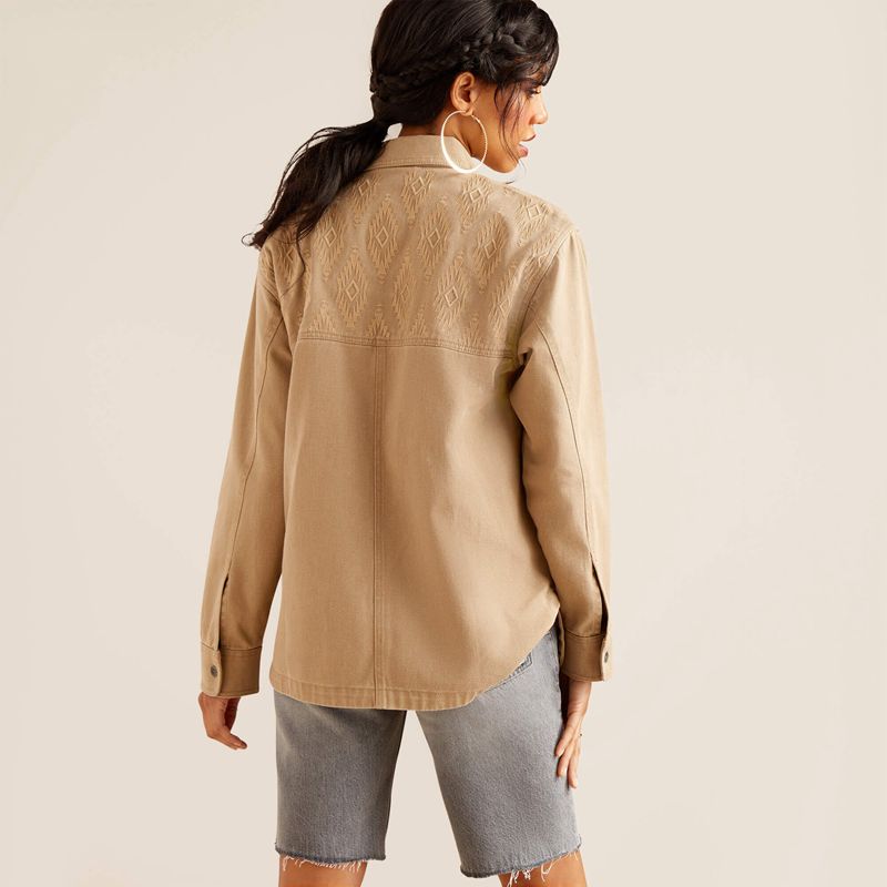 Ariat Ranchester Jacket Savannah Tan Polska | SQNVRY-375