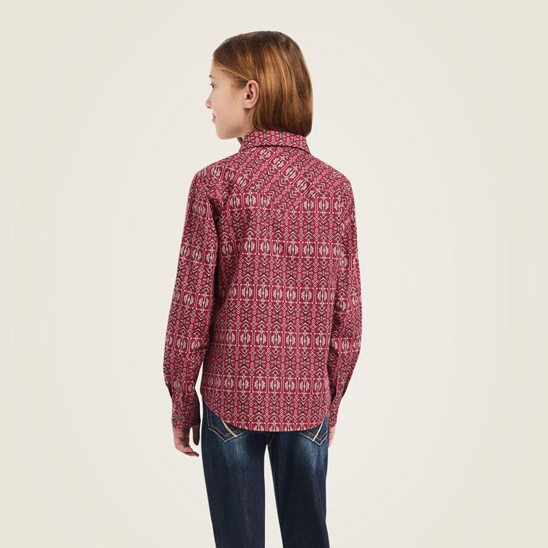 Ariat Real Alma Shirt Alma Print Polska | KUWEXD-075