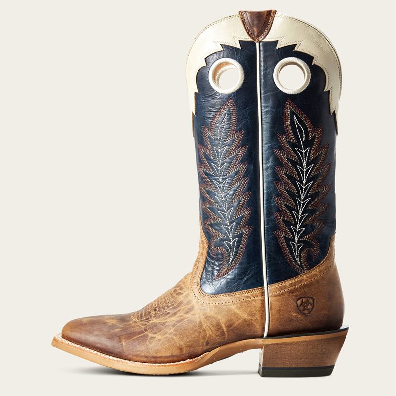 Ariat Real Deal Western Boot Dusted Wheat Polska | LPQKGJ-253