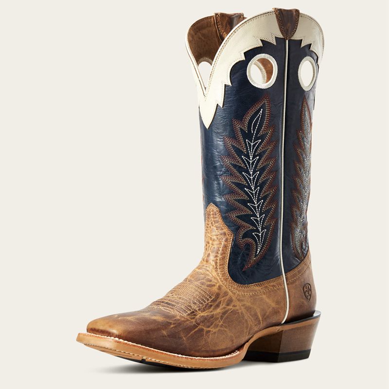 Ariat Real Deal Western Boot Dusted Wheat Polska | LPQKGJ-253