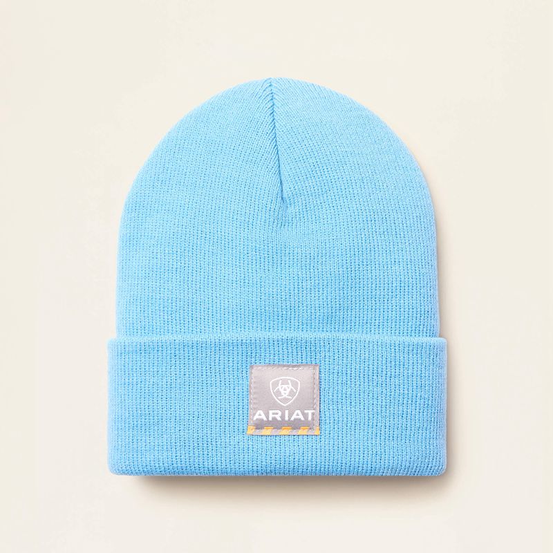 Ariat Rebar Beanie Niebieskie Polska | BZRYKO-742