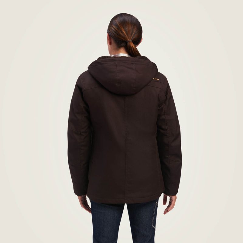 Ariat Rebar Duracanvas Insulated Jacket Mole Polska | QAKCOB-207