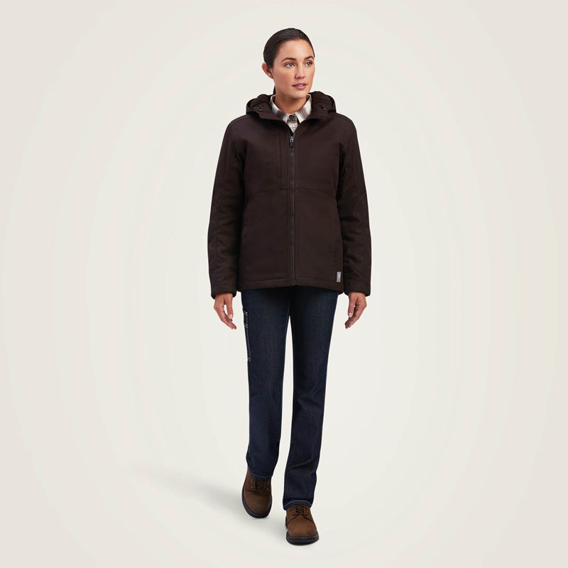 Ariat Rebar Duracanvas Insulated Jacket Mole Polska | QAKCOB-207