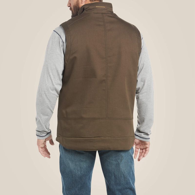 Ariat Rebar Duracanvas Vest Wren Polska | ABYNEX-695