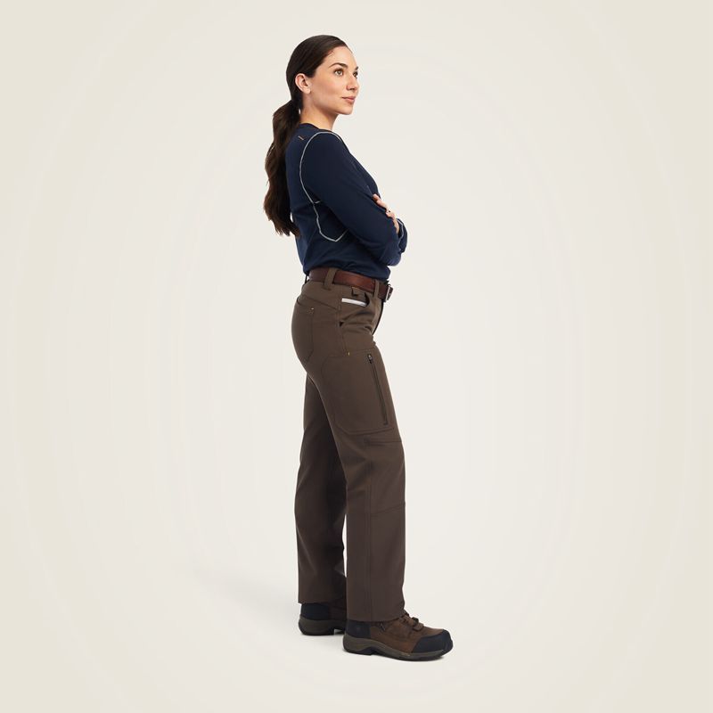 Ariat Rebar Durastretch Dritek Softshell Straight Pant Wren Polska | JXGRLO-426