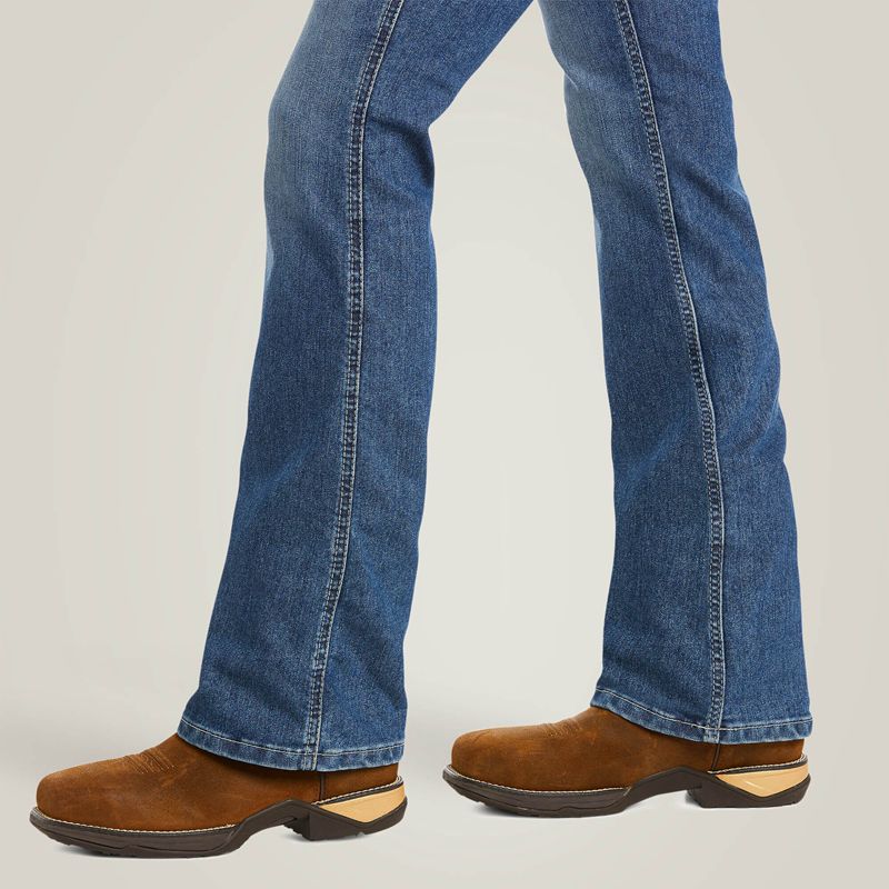 Ariat Rebar Durastretch Raven Boot Cut Jean Sofia Polska | JHSZYD-016