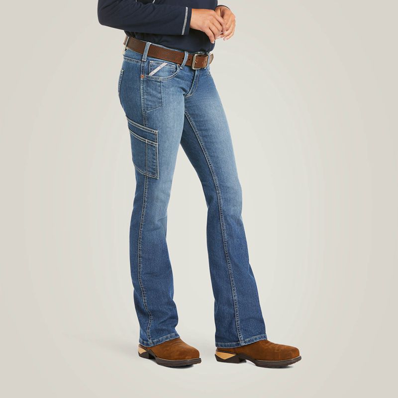 Ariat Rebar Durastretch Raven Boot Cut Jean Sofia Polska | JHSZYD-016