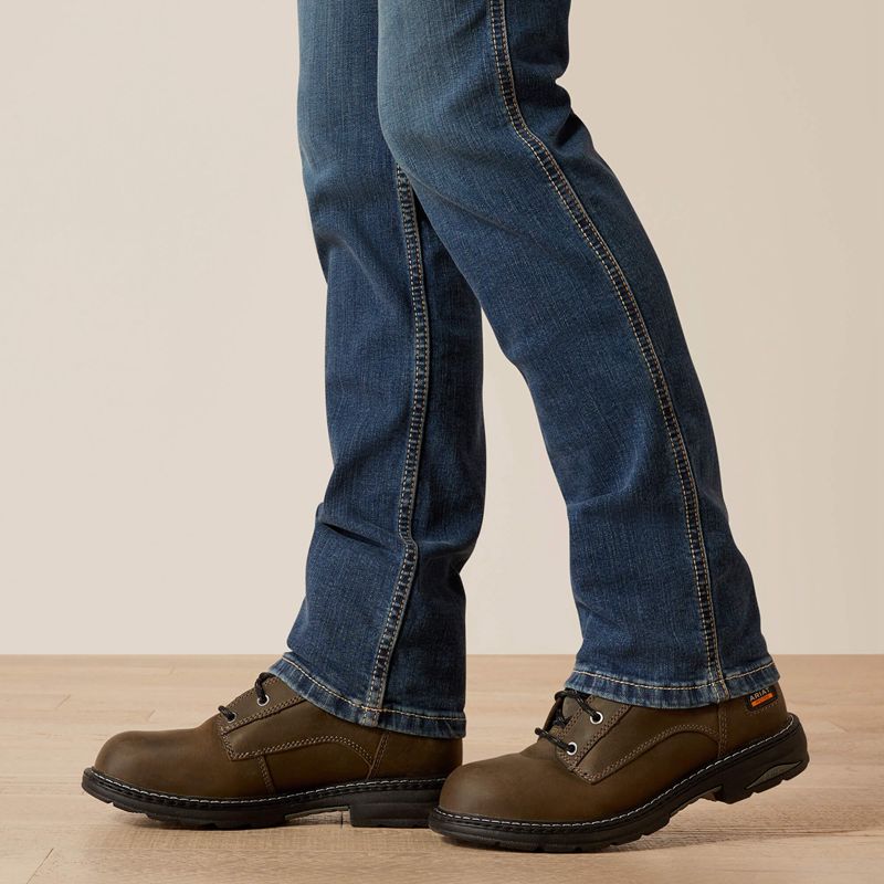 Ariat Rebar Hr Riveter Straight Jean La Jolla Polska | DQZXVA-876