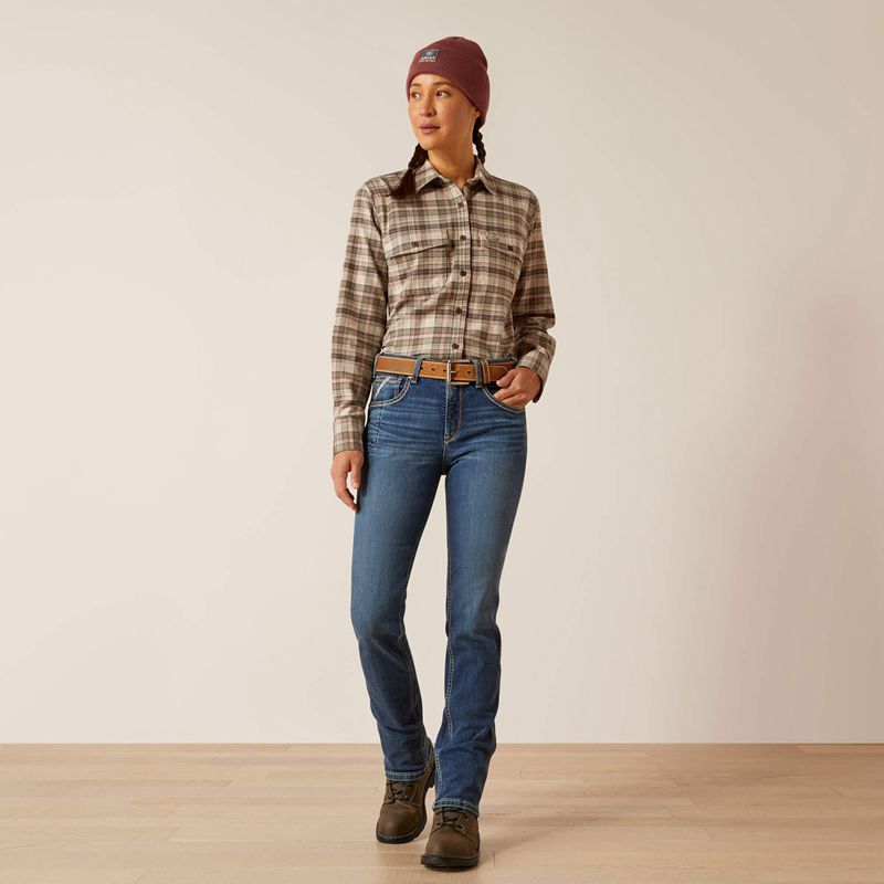 Ariat Rebar Hr Riveter Straight Jean La Jolla Polska | DQZXVA-876