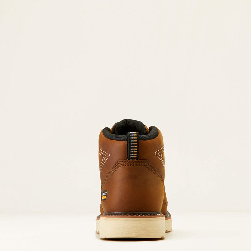 Ariat Rebar Lift Chukka Work Boot Brązowe Polska | DFCROS-954