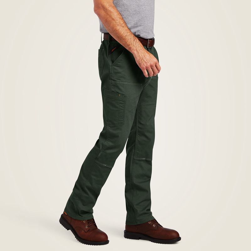 Ariat Rebar M4 Low Rise Durastretch Made Tough Double Front Stackable Straight Leg Pant Jasny Polska | JVUFMW-723