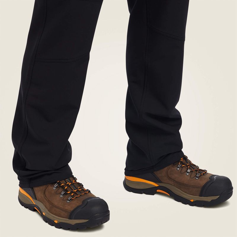 Ariat Rebar M5 Straight Durastretch Dritek Softshell Straight Pant Czarne Polska | EDJGOQ-682