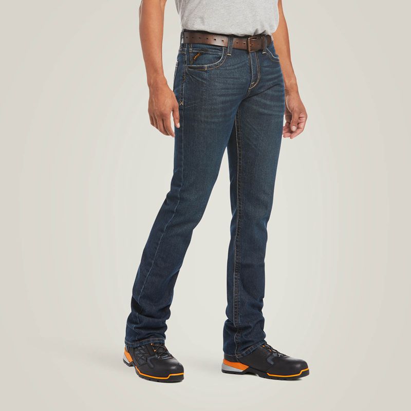 Ariat Rebar M7 Durastretch Edge Stackable Straight Leg Jean Bodie Polska | MPIRZX-925