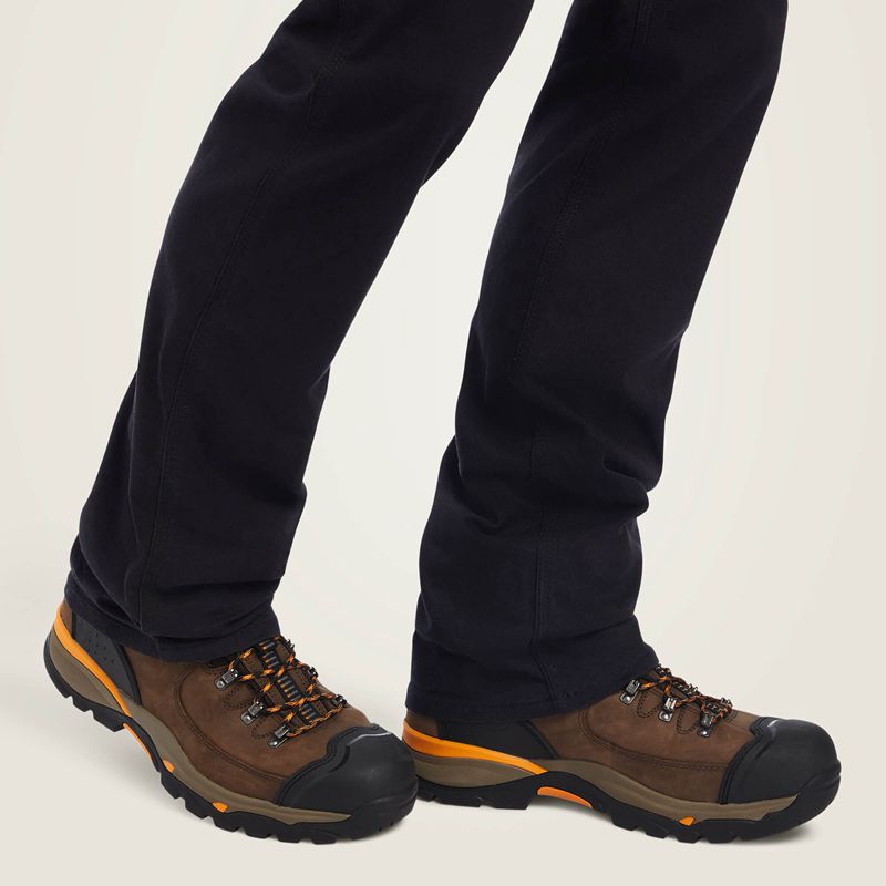 Ariat Rebar M7 Durastretch Made Tough Straight Pant Czarne Polska | XNHRTI-386