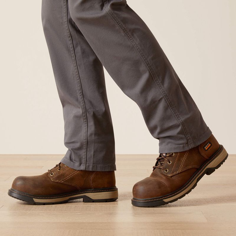 Ariat Rebar Pr Made Tough Straight Pant Szare Polska | TXIOPD-861