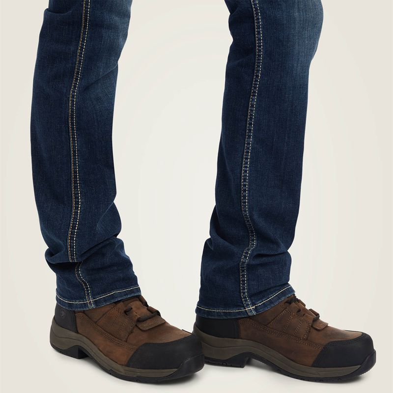 Ariat Rebar Riveter Straight Jean Atlanta Polska | JCYGQU-854