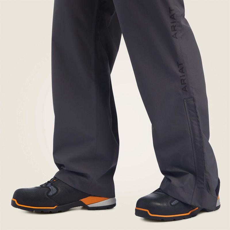 Ariat Rebar Stormshell Waterproof Pant Szare Polska | XMBNKI-410