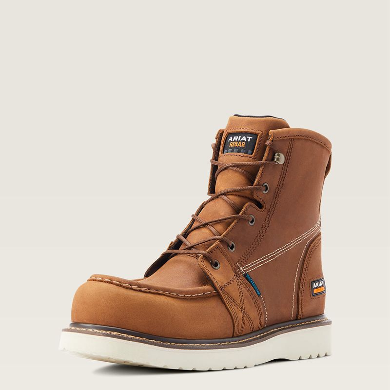 Ariat Rebar Wedge Moc Toe 6\