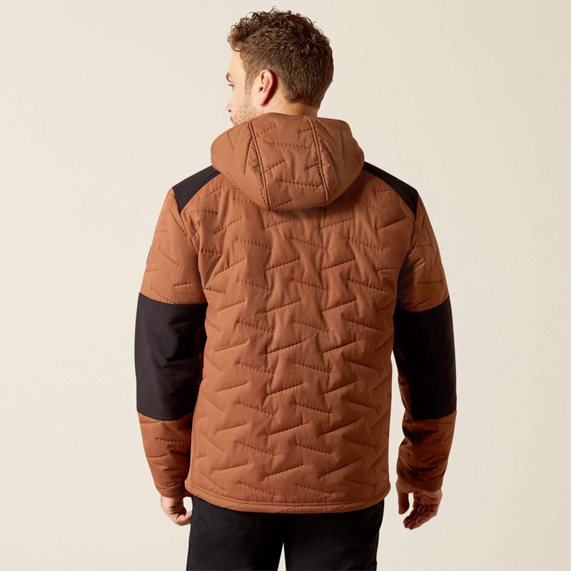 Ariat Rebar Winter Cloud 9 Water Resistant Insulated Jacket Aztec Polska | IOLXNQ-952