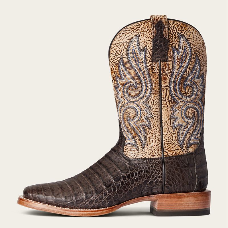 Ariat Relentless Denton Western Boot Czekolada Polska | QJMTPB-039