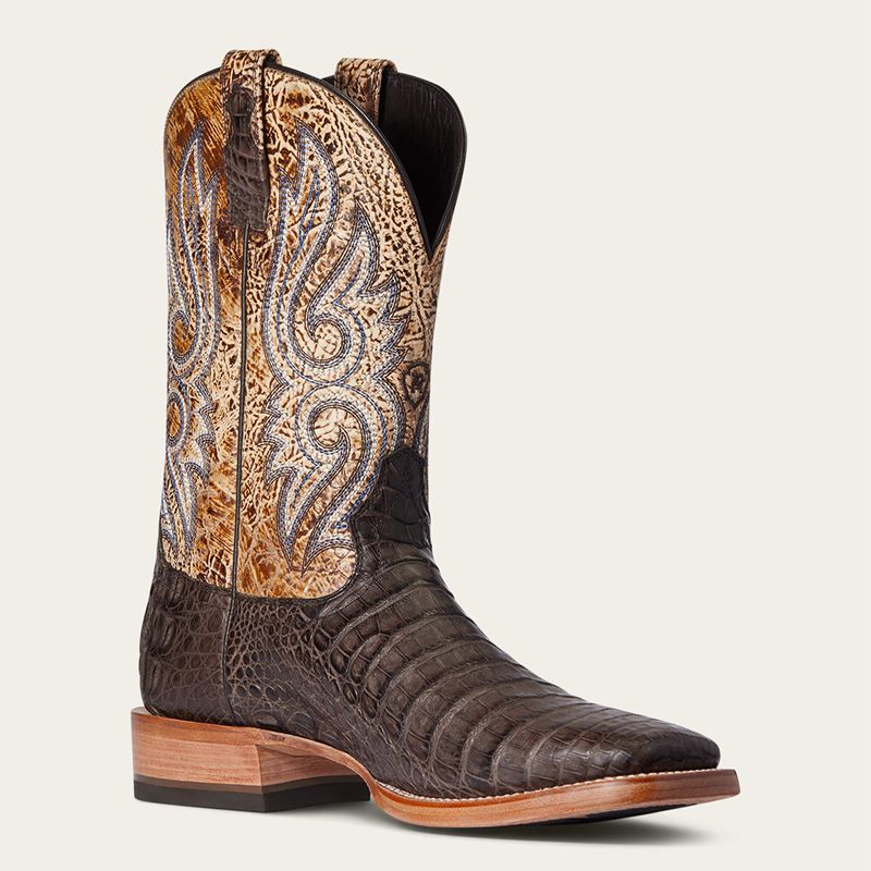 Ariat Relentless Denton Western Boot Czekolada Polska | QJMTPB-039