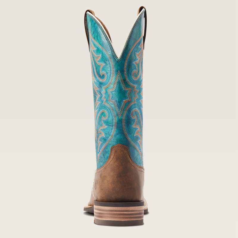 Ariat Ricochet Cowboy Boot Aged Tan Polska | SPYIOV-827