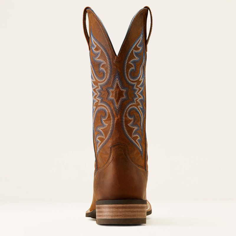 Ariat Ricochet Cowboy Boot Weathered Chestnut Polska | FANOCU-139