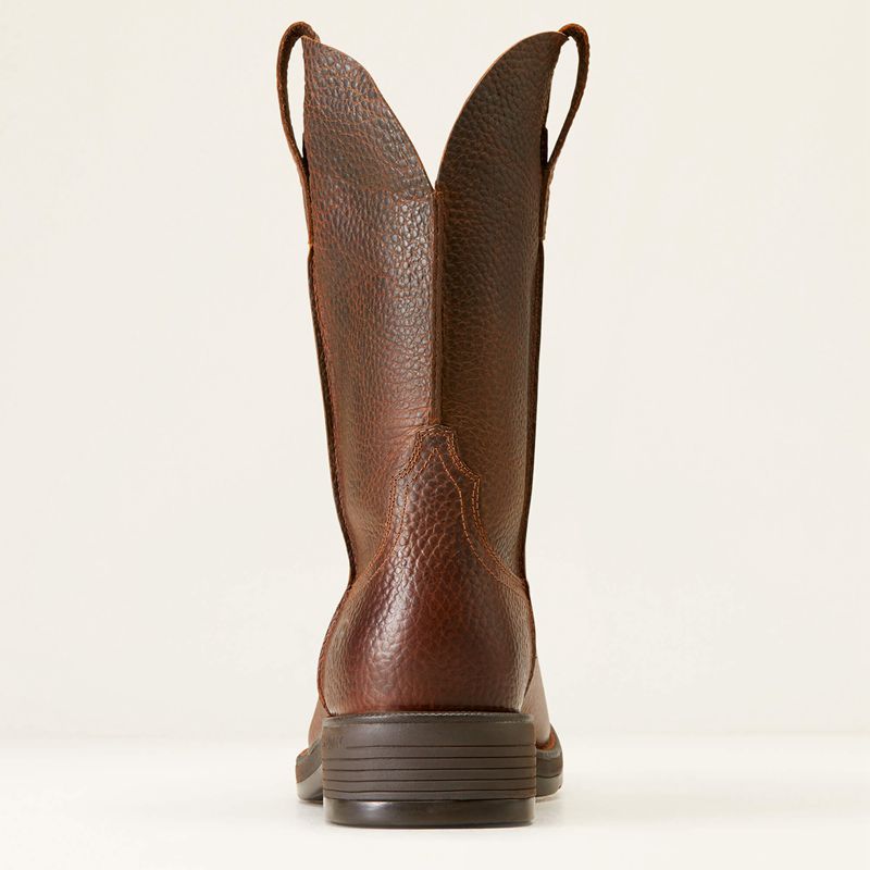 Ariat Ridgeback Rambler Cowboy Boot Brązowe Polska | ZCJDEN-652