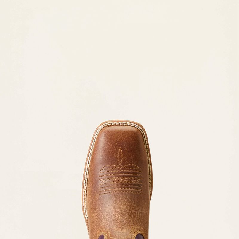 Ariat Ridgeback Western Boot Toasty Tan Polska | RFSZGX-430