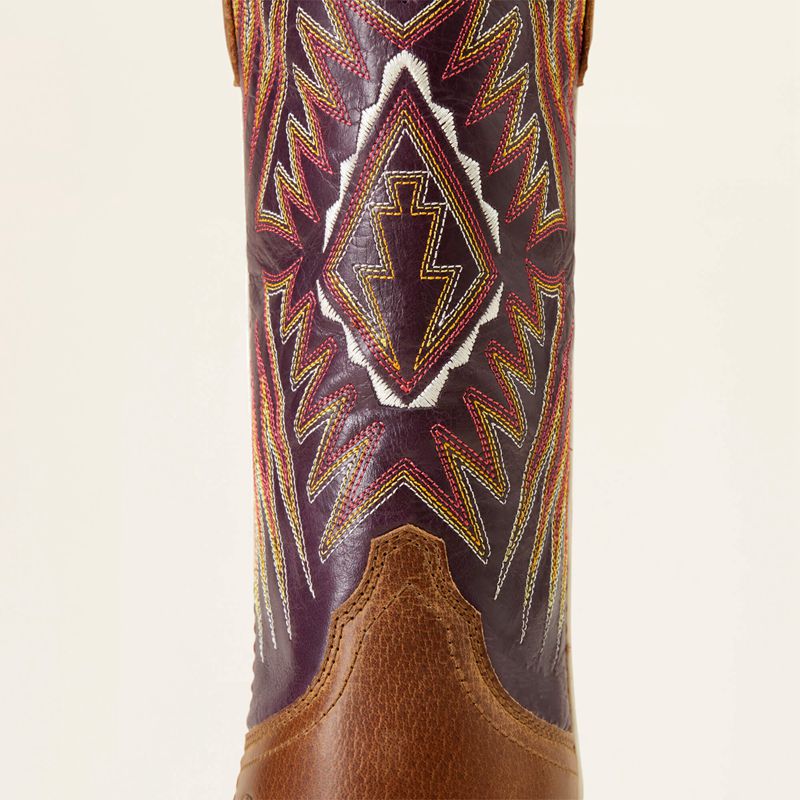 Ariat Ridgeback Western Boot Toasty Tan Polska | RFSZGX-430