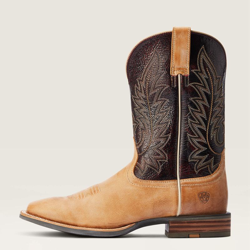 Ariat Ridin High Western Boot Desert Tan Polska | REZQJO-238