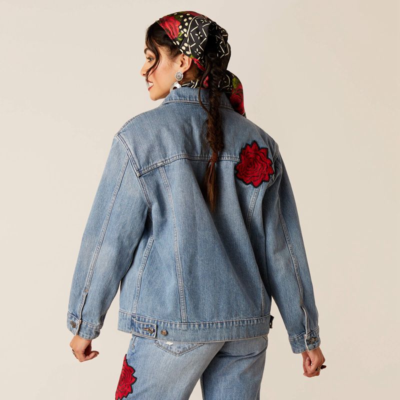 Ariat Rodeo Quincy Trucker Jacket Anaheim Polska | EKHSZO-105