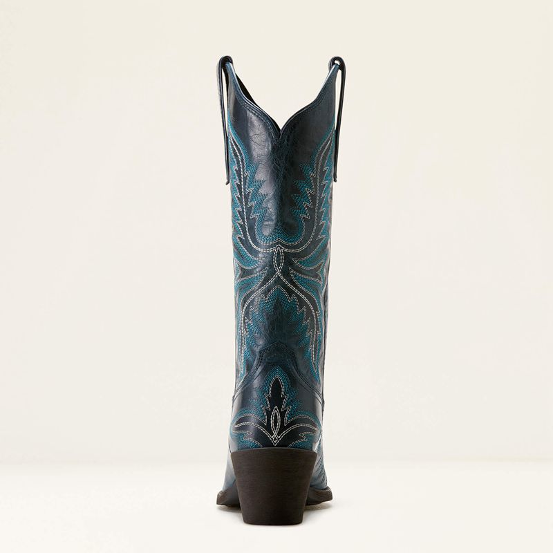 Ariat Round Up Collins Western Boot Fresh Denim Polska | VFJAXM-712