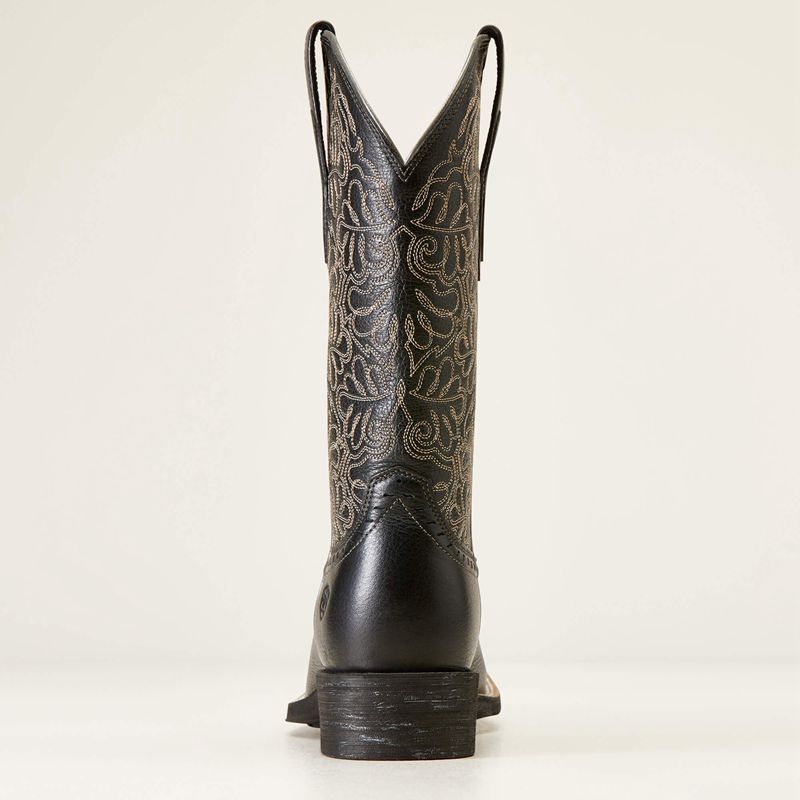 Ariat Round Up Remuda Western Boot Czarne Polska | USVYFH-536