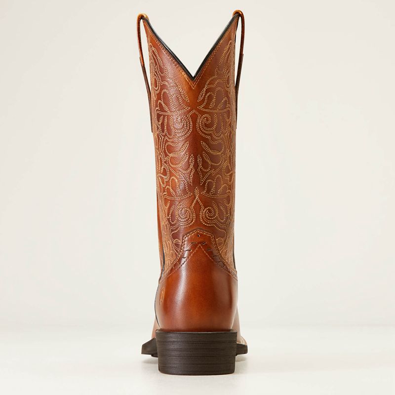 Ariat Round Up Remuda Western Boot Naturally Rich Polska | FYPLVM-357