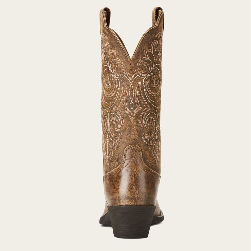 Ariat Round Up Square Toe Western Boot Vintage Bomber Polska | SHGOAV-429