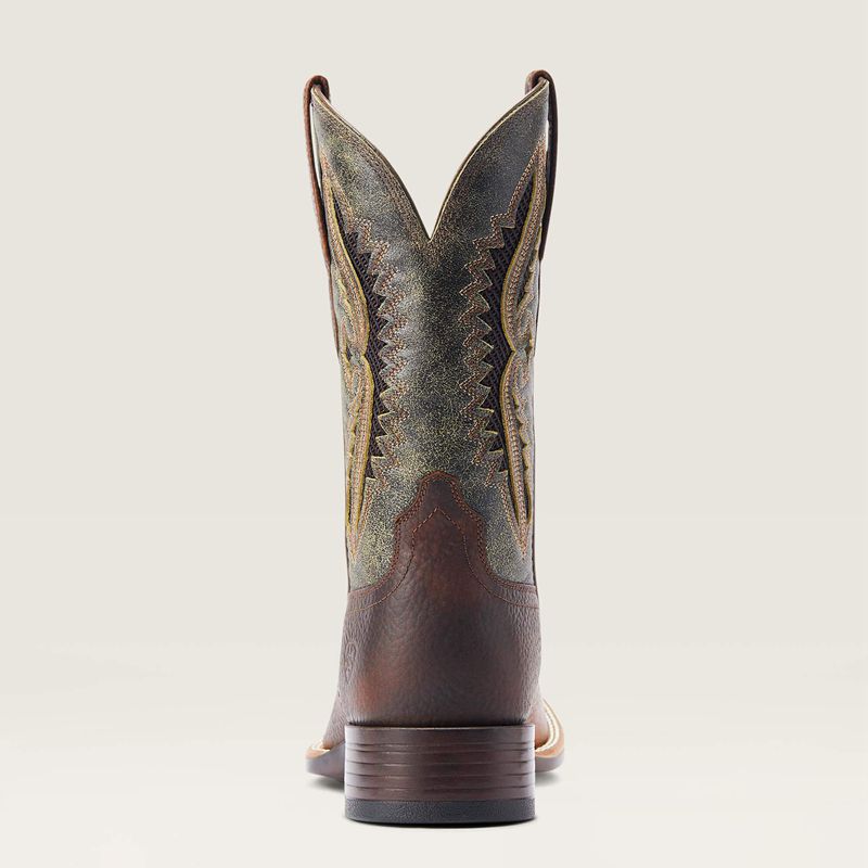 Ariat Rowder Venttek 360° Cowboy Boot Rowdy Rust Polska | QZENMG-051