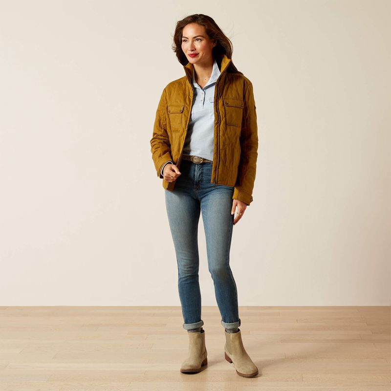 Ariat Rye Jacket Pecan Polska | OCWKXR-769